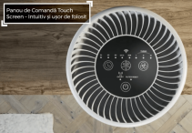 Purificator de aer AlecoAir P15 KIDDO, Wi-Fi, Lampa UV,-C Filtru HEPA si Carbune Activ, Functie Ionizare