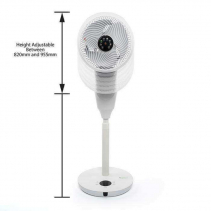 Circulator de aer MeacoFan 1056P Pedestal, Debit 1653 m³/h, Telecomanda, 12 Viteze, Display, Quiet Mark
