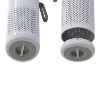 Purificator de aer AlecoAir P06 ATOM, Portabil - Baterie 2600 mAh, Lampa UV-C, True Hepa H13, Carbon Activ,  USB