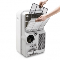 Aer conditionat portabil Trotec PAC 3500 SH, Capacitate 12.000 Btu, Debit 420mc/ora, Telecomanda, Display, Timer, Pentru 115mc