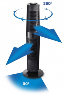 Resigilat - Ventilator turn Clean Air Optima CA-406B, Functie Auto Telecomanda, Timer