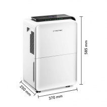 Resigilat - Dezumidificator si Purificator TROTEC TTK99 HEPA, 31 l/zi, 170 m3/h, Senzor umiditate, Filtru HEPA, Higrostat