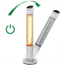 Radiator pentru exterior TROTEC IRS 2050 E, Putere 2000W, Telecomanda, Protectie IP25