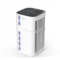 Resigilat - Purificator aer AlecoAir P80 TRADITIO, Filtru TRUE HEPA si Carbon, UV-C, WiFi, Multisenzor PM1, PM2.5, PM10, CO2, TV