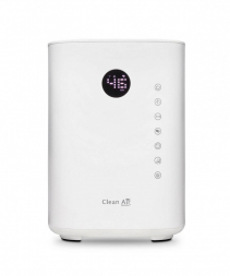 Resigilat - Umidificator si purificator Clean Air Optima CA604W Smart, WiFi, Difuzor de arome, Lampa UV-C, Ionizare, Display, Ti