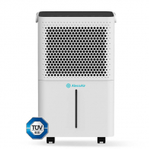 Dezumidificator AlecoAir D12 Junior, 12 litri/zi, Uscare Rufe, Debit Aer 80 mc/h, Higrostat, Timer
