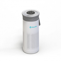 Purificator de aer AlecoAir P06 ATOM, Portabil - Baterie 2600 mAh, Lampa UV-C, True Hepa H13, Carbon Activ,  USB