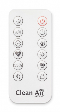 Resigilat! Umidificator si purificator Clean Air Optima CA607W, Lampa UV-C, Ionizare, Difuzor aroma, Display, Timer