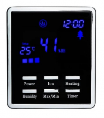 Umidificator si purificator Clean Air Optima CA604 white, Ionizare, Display, Timer, Rata umidificare 400ml/ora, Consum 38-138W/h