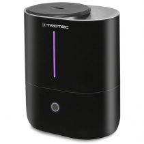 Resigilat - Umidificator cu ultrasunete TROTEC B2E, Difuzor aroma, Pentru 30 mp, Indicator umiditate LED, Filtru carbon activ