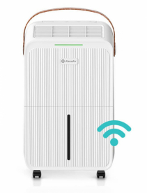 Dezumidificator  si purificator AlecoAir D16 Retro, WiFi, 16 l /24 h, Ionizare, UV-C, Indicator umiditate, Uscare Rufe,  25 mp
