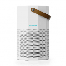 Purificator de aer AlecoAir P50 ROUBIQ White, Wi-Fi, Lampa UV-C, Filtru True HEPA si Carbune Activ, Ionizare, PM 2.5