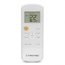 Aer conditionat portabil Trotec PAC 3900 X, Capacitate 13.300 BTU, Debit 420mc/ora, Telecomanda, Display, Timer, Pentru 52mp