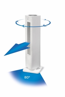 Aeroterma 2 in 1 Clean Air Optima CA-904W, Incalzire si Ventilare, Timer, Telecomanda, Display digital