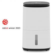 Dezumidificator si purificator MeacoDry Arete One 20L, 20L/zi, pentru 55mp, 2 trepte ventilare, filtru HEPA H13