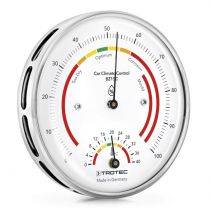 Termohigrometru Trotec BZ15C, Scala colorata, Exactitate temperatura: ±2 °C, Exactitate umiditate relativa: max. ±3 % u.r.