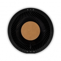 Purificator de aer DUUX Tube, Filtru TRUE HEPA si Carbon Activ, Ionizare, Senzor PM2.5, Control prin Aplicatie, Higrotermometru
