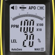 Detector de gaz Trotec BG40, Precizie 50ppm, Semnal vizual si sonor, Functia Auto-Power-Off