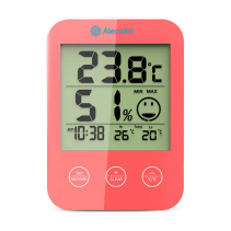 Termohigrometru AlecoAir M02 RED, Display digital, Diagrama de confort, Schimbarea modului de afisare