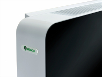Dezumidificator de piscina Meaco Wall 108 Black,Capacitate de dezumidificare 108l/zi, Debit de aer 750 m³/h