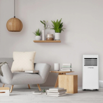 Aer conditionat portabil Trotec PAC 2620 E, WiFi, 9.000 Btu, Debit 330mc/ora, Telecomanda, Display, Timer, Pentru 30mp