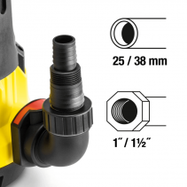 Pompa submersibilă de apa reziduala TWP 11000 ES, Putere 1100W, Capacitate de pompare 20.000 l/h, Inaltime avans 9m