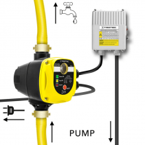 Presostat electronic TDP DS pentru pompe de apa fara fisa de alimentare; Putere 1100W; Inaltime avans 23m