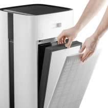 Purificator de aer TROTEC AirgoClean 350 E, Filtru TRUE HEPA, Filtru Carbon, Ionizare, Senzor PM 2.5, Timer, pentru 120 mp