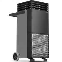 Purificator profesional de aer  Trotec TAC V+ cu masca fonica  si carcasa gri bazalt cu filtru HEPA H14