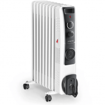 Radiator pe ulei Trotec TRH 22E, Putere incalzire 2000W, 3 Trepte de incalzire, Suflanta Turbo, Termostat