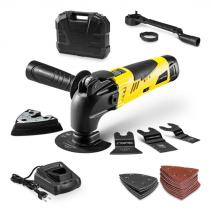Unealtă multifuncţională cu acumulator Trotec PMTS 10-12V, Lumina LED integrata, 12 Pozitii de lucru