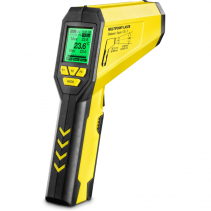 Pirometru Profesional TROTEC TP10, Alarma, Display iluminat, Conectare USB, Dual laser