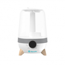 Umidificator AlecoAir U20 Luno, Capacitate umidificare 252 ml/h, Aromaterapie, Timer, Mod Noapte, Higrostat, Rezervor 3.5L