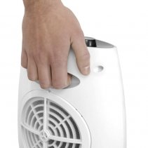 Aeroterma ceramica Trotec TFC 18 E, Putere incalzire pana la 1800W, Termostat, 2 Trepte de incalzire