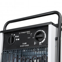 Aeroterma electrica TDS 50 S, Putere incalzire 9000W, Debit de aer 708 mc3/h, Termostat, Protectie IP44