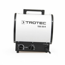 Aeroterma electrica TDS 50 R, Putere de incalzire 9000W, Debit de aer 980 m3/h, Termostat