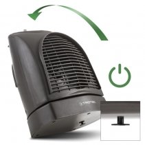Aeroterma electrica Trotec TFH 22 E, Putere incalzire pana la 2000W, Termostat, Oscilatie, Protectie IP21, 2 Trepte incalzire