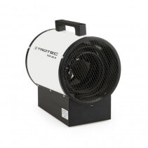 Aeroterma electrica TDS 30 R, Putere incalzire 5000W, Debit de aer 580 mc3/h, Termostat, Protectie IP44