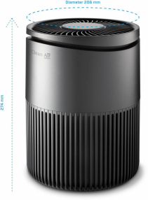 Purificator de aer CleanAir Optima CA 503T, Wi-Fi, Ionizare, Lampa UV-C, Filtru TRUE HEPA, Carbon Activ, Difuzor aroma