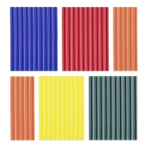 Set batoane colorate de lipici fierbinte Trotec, 50 bucati, Ø 11 mm