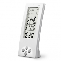 Termohigrometru cu statie meteo Trotec BZ06, Functia Min/Max, Prognoza meteo, Afisare data si ora, Alarma sonora