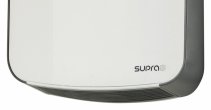 Aeroterma Electrica Supra Etno Alb, Termostat, Filtru de aer lavabil, Protectie IPX1, Putere incalzire pana la 2000W