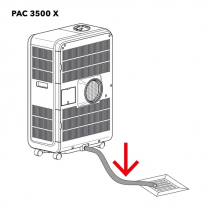 Furtun evacuare condens pentru TROTEC PAC 3500 X