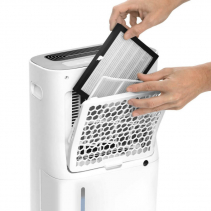 Dezumidificator si Purificator TROTEC TTK70HEPA, 24 l/zi, 140 m3/h, Senzor umiditate, Filtru HEPA, Higrostat