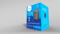 Umidificator si purificator Clean Air Optima CA605T,  WiFi, Difuzor de arome, Lampa UV-C, Ionizare, Display, Timer