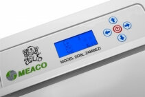 Dezumidificator Meaco DD8L Zambezi, 12l/zi, Debit 150mc/h, Pentru 25mp, Higrostat, Timer, Functie ionizare si blocare copii
