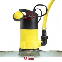 Pompa submersibila de apa reziduala TWP 7025 E, Putere 750W, Capacitate pompa 13000 l/h