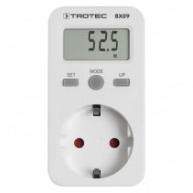 Priza cu contor energetic Trotec BX09, Ecran LCD, Racordare multipla, Salvarea setarilor, Protectie la intreruperea curentului