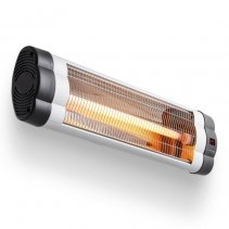 Radiator infraroşu cu tuburi de quartz Trotec IR 2550 S, Telecomanda, Putere 2500W, 3 Trepte de incalzire, Timer, Ecran LED