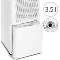 Dezumidificator si Purificator de aer TROTEC TTK 64 HEPA, 24 l/zi, 130 m3/h, Senzor umiditate, Filtru HEPA, Higrostat